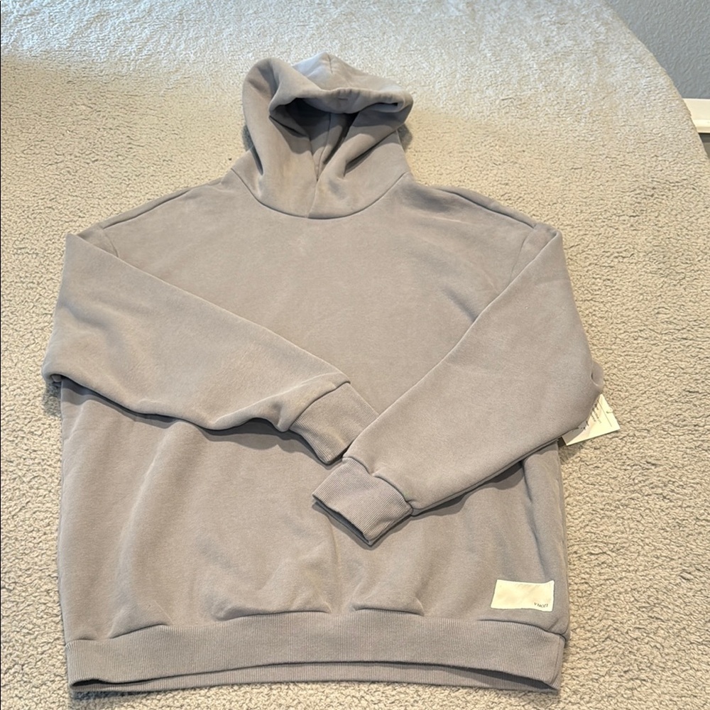 Vuori Gray Hoodie Pullover